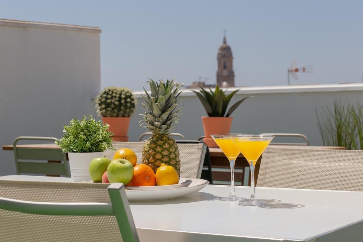 C56 - Studio With Amazing Terrace In The Centre Malaga Exterior photo